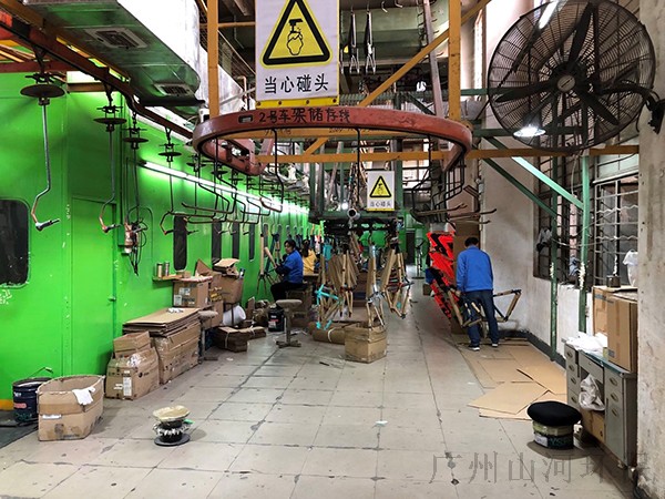 喷涂工序清洁生产